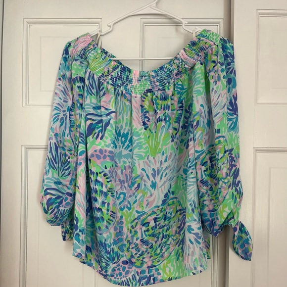 Lilly Pulitzer Maryellen blouse - Picture 5 of 5